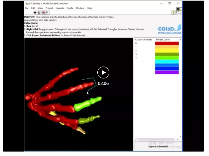 LabVIEW Manual Segment 3D Model